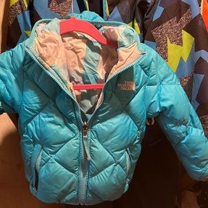 Reversible girls jacket